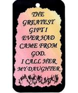 Ron&#39;s Hang Ups Inspirational Signs The Greatest Gift I Ever Had Came fro... - £5.58 GBP