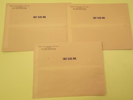 3 Vintage Federal Home Loan Bank of New York Manila Envelope Office Inve... - $11.87