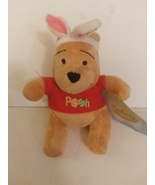 Disney Friend Pooh Easter Bunny Plush Toy Approx 6&quot; Mint With All Tags - £15.79 GBP