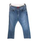 Levis Mens Jeans 503 Bootcut 100% Cotton 36x34 Measures 37x30.5 HEMMED - £22.67 GBP