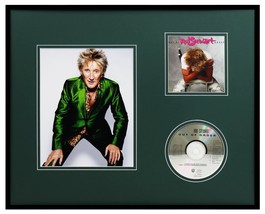 Rod Stewart Framed 16x20 Out of Order CD &amp; Photo Display - £63.50 GBP