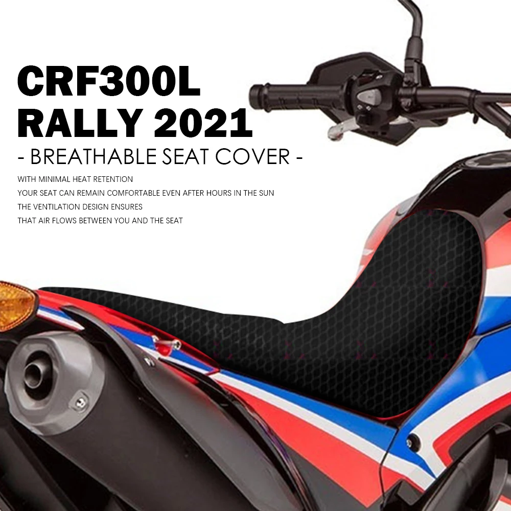 CRF300L Rally Accessories Motorcycle Seat Cover for Honda CRF 300L 2021 Mesh - £26.02 GBP