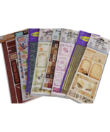 Eight (8) Packs ~ 150+ SCRAPBOOK STICKERS ~ Die-Cuts ~ Acid Free ~ Ligni... - $28.06 CAD