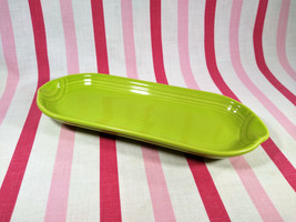 Gorgeous Homer Laughlin Retired Fiesta Ware HLC Chartreuse Corn Cob Relish Tray - £30.36 GBP