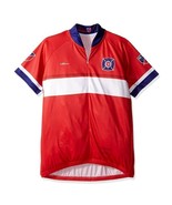 MLS Vomax Short Sleeve Primary Chicago Fire Cycling Jersey Womens Size L... - $19.87