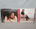 Lot of 2 Andrea Bocelli CDs: Aria: Opera Album, Mistero Dell&#39;Amore Victo... - £6.68 GBP
