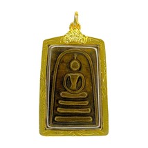 Antiguo Phra Somdej Toh Wat Rakang Talisman Thai Amulet Gold Micron Case - £16.00 GBP