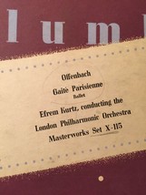 Offenbach Gaite Parisienne 12&quot; 78 rpm 2 record set Columbia Masterworks ... - £7.84 GBP