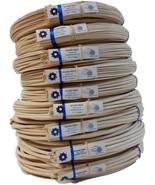 1 Pound Coil of Round Reed for Basket  Wicker Weaving, Natural Color, An... - $47.93