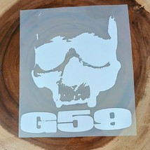 G59 Skull Premium Vinyl Decal |  Suicideboys | Scrim | Ruby da Cherry | FTP - $73.87 MXN+
