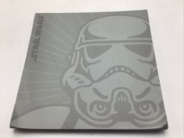 Hallmark Star Wars Notepad Paper Darth Vader Stormtrooper Gray 6.5&quot; Square  - £14.16 GBP