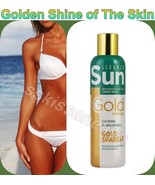 Leganza Refreshing AFTERSUN TONIC 200ml. with Golden Particles Hydration - $10.44