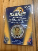 Paul Gaustad Coin Buffalo Sabres NHL Hockey Team 2006-2007 Medallion Col... - $8.90