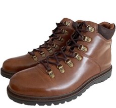 ALDO Men&#39;s Brown Leather Boots Size 9.5 New With Out Box- Streetwear ~ G... - $955.70 MXN