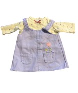 American Girl Bitty Baby Basics Yellow &amp; Lavender Doll Dress Set - $14.40