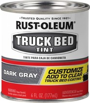 Rust-Oleum 344403 Tint Truck Bed Coating, 6 Fl Oz, Dark Gray - SHIPS FAST - £9.61 GBP