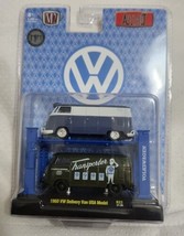 M2 Machines Auto Lift 2 Pack - 1960 VW Delivery Van USA Model R22 - £29.17 GBP