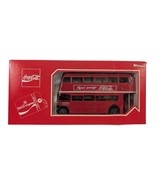 COKE Coca Cola Diecast London Transport Double Decker Bus FRANCE 1/50 So... - $26.42 CAD