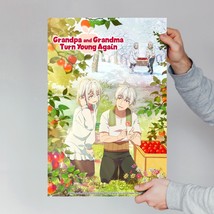 Grandpa And Grandma Turn Young Again Anime Poster 2024 Wall Art Decor Weeb Gift - £8.72 GBP+