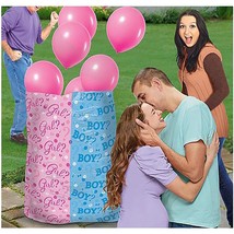 Gender Reveal Girls Balloon Release Party Decorations Bag and 8 Pink Bal... - £7.77 GBP