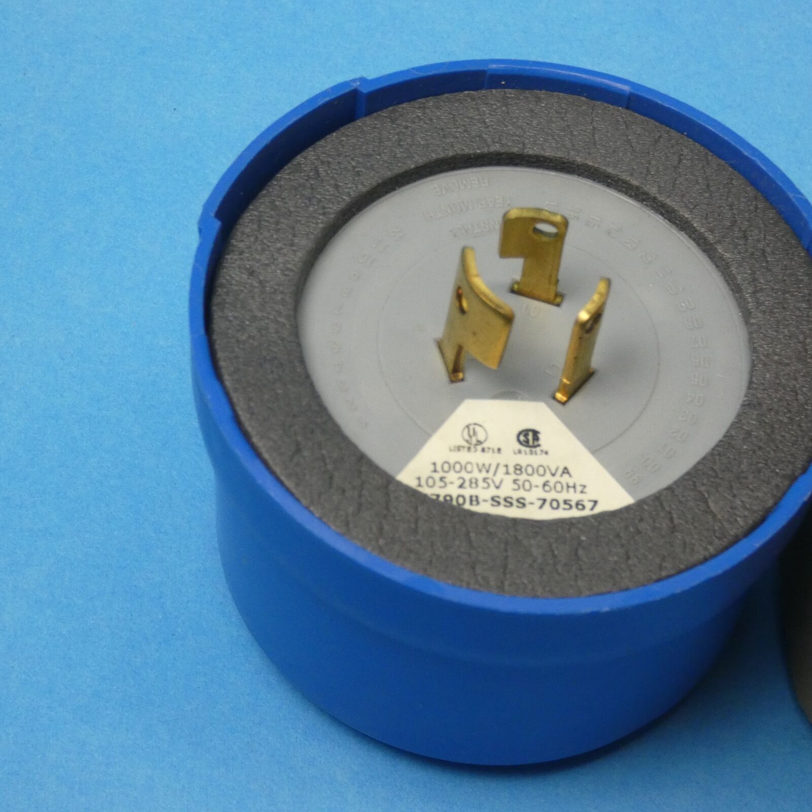 Morris 39052 Outdoor Photocontrol Locking Type 1800VA/1000W 105-285 VAC Blue Item image 2