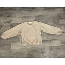 Banana Republic Women's Beige Crew Neck Sweatshirt - $28.70