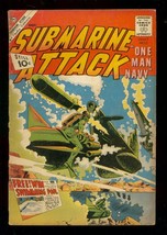 SUBMARINE ATTACK #29 1961-CHARLTON WAR COMICS G - $31.53