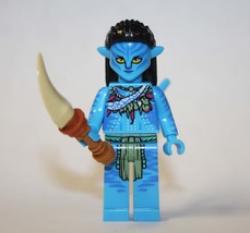 Minifigure Custom Toy Neytiri  Avatar The Way of Water Movie Na&#39;vi - £5.31 GBP