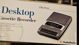 New  RADIO SHACK 14-1117 DESKTOP CASSETTE RECORDER CTR-111 in Original P... - £73.30 GBP