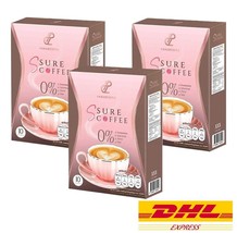 3 x S Sure Coffee Instant Powder Mix Pananchita Control Hunger Low Cal 0... - $79.16