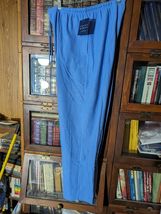 crazy horse knit pants w/elastic waist size l - $18.32