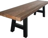 Christopher Knight Home Lido Outdoor Lightweight Concrete Dining Bench, ... - £445.19 GBP