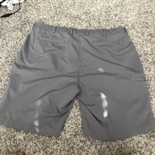 Greg Norman Men's Shorts Grey Gray Size 40 Performance Stretch Chinos Golf Item image 9