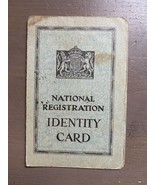 Antiguo documento vintage Reino Unido tarjeta de identificación británic... - €8,73 EUR