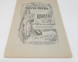 Goetterdaemmerung Metropolitan Grand Opera Program The Dusk of the Gods - $14.98