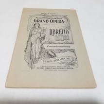 Goetterdaemmerung Metropolitan Grand Opera Program The Dusk of the Gods - £11.78 GBP