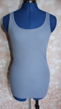 Time And Tru Women&#39;s Insignia Blue Ribbed Tank Top Size M - £3.90 GBP