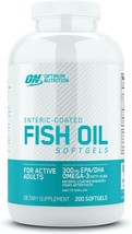 Optimum Nutrition Omega 3 Fish Oil, 300MG, Brain Support Supplement, 200... - $41.99