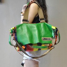 Men handbag genuine leather canvas female portable crossbody bag large capacity fashion thumb200