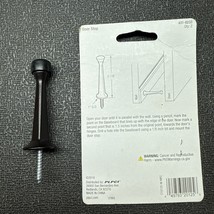 2-7/8 Solid Brass Baseboard Door Bumper - Oil Rubbed Bronze- New - $5.93