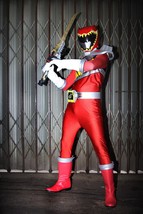 ANIKI Dino Charge Ranger Costume Cosplay Sentai Kyoryuger - £653.52 GBP