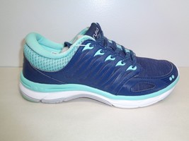Ryka Size 7.5 M FLORA Memory Foam Navy Mint Walking Sneakers New Womens Shoes - £77.07 GBP