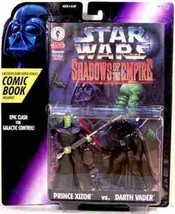 Star Wars Shadow of the Empire Prince Xizor Darth Vader action figure comic NIB - £17.80 GBP