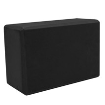 Large High Density Black Foam Yoga Block 9 x 6 x 4 - £17.06 GBP