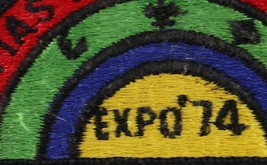 Vintage 1974 Thomas Edison Council EXPO Boy Scout America BSA Camp Patch - £9.34 GBP
