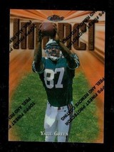 Vintage 1997 Topps Finest Impact Chrome Football Card #195 Yatil Green Dolphins - £6.60 GBP