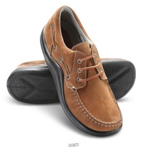 Walk On Air Mens Boat Shoes Size 7.5 Brown Euro 40 - £45.41 GBP