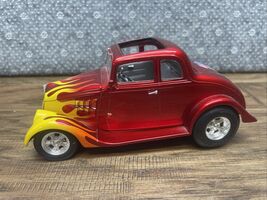 1933 WILLYS COUPE 1:24 OPENING HOOD &amp; TRUNK,  DIECAST METAL BY FIRST GEA... - $9.89