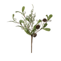 Christmas Floral Christmas White Mistle Berry Pick - £18.60 GBP