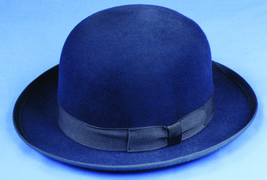Scala Men&#39;s Wool Felt Derby Hat, Black, Large - £121.00 GBP